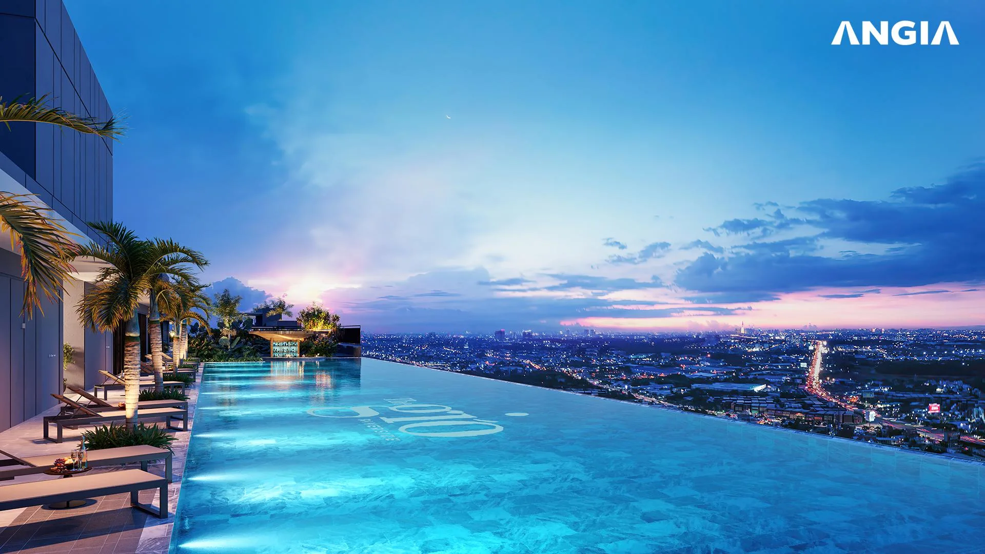 Hồ bơi trên cao, hạng mục cần đối chiếu với hợp đồng mua bán The Gió Riverside